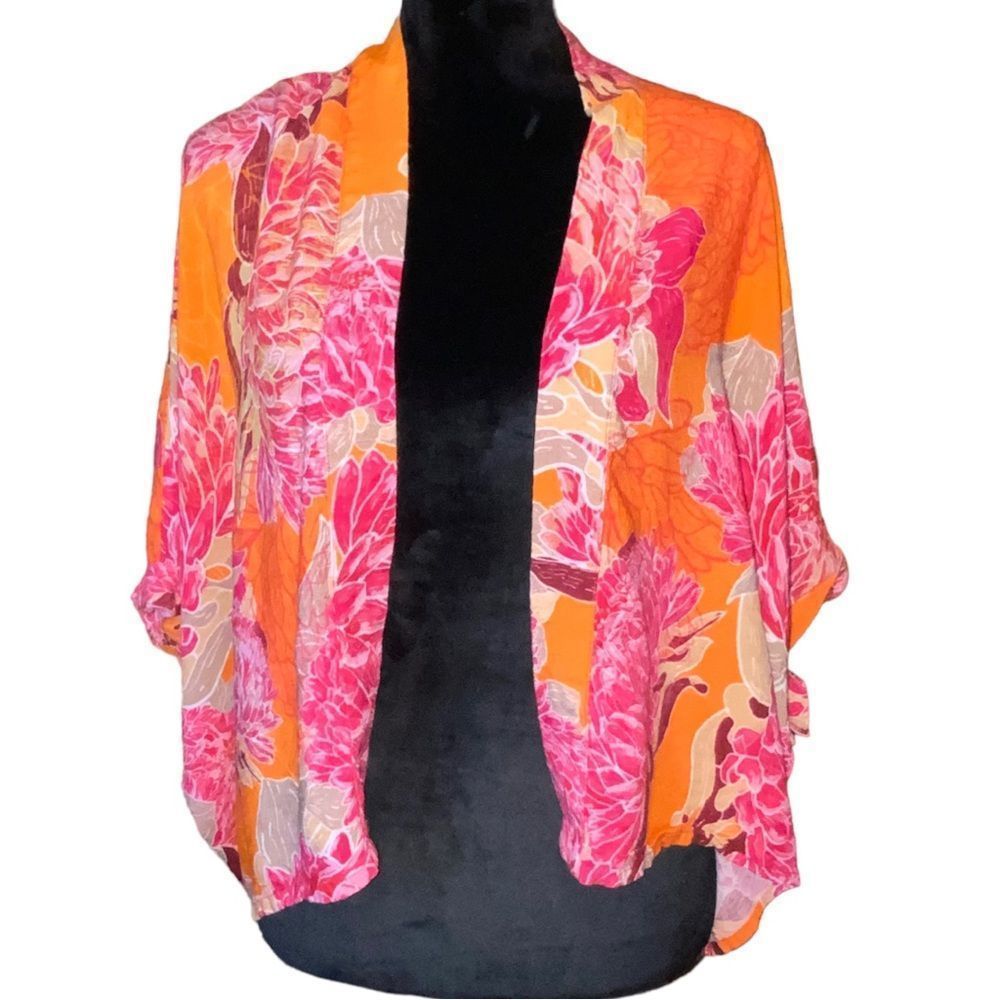 Bl^nk London Anthropologie Tropical Summer Kimono NWOT